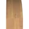 Ekena Millwork 5 1/2"W x 10"D x 10"H Thorton Smooth Knee Brace, Western Red Cedar BRC06X10X10THR00SWR - alternate 2